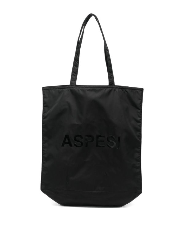 ASPESI: shoulder bags - Black shoulder bag