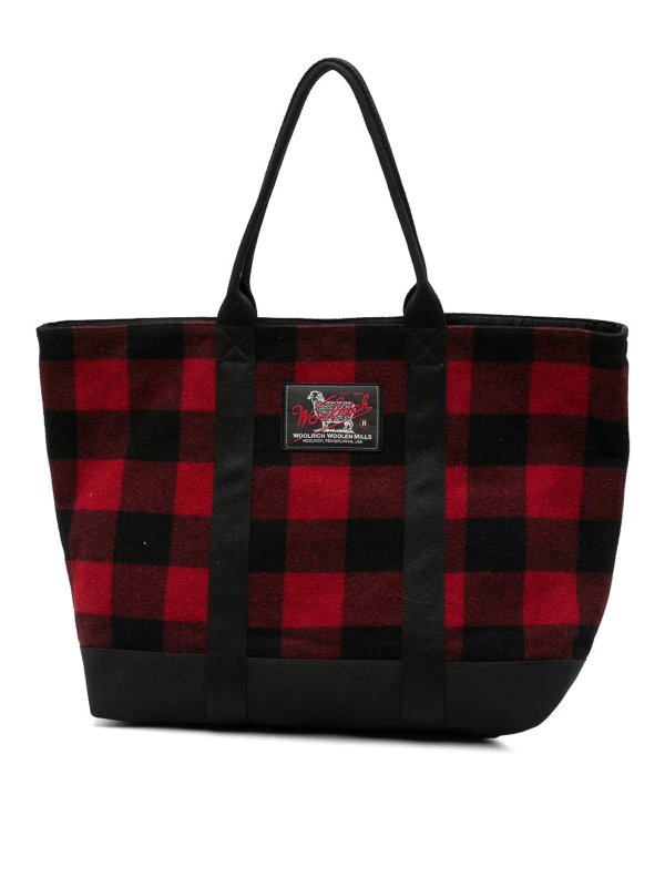WOOLRICH: トートバッグ - トートバッグ - 赤