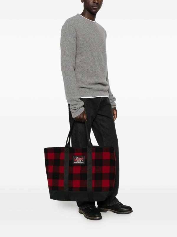 WOOLRICH: トートバッグ online - トートバッグ - 赤