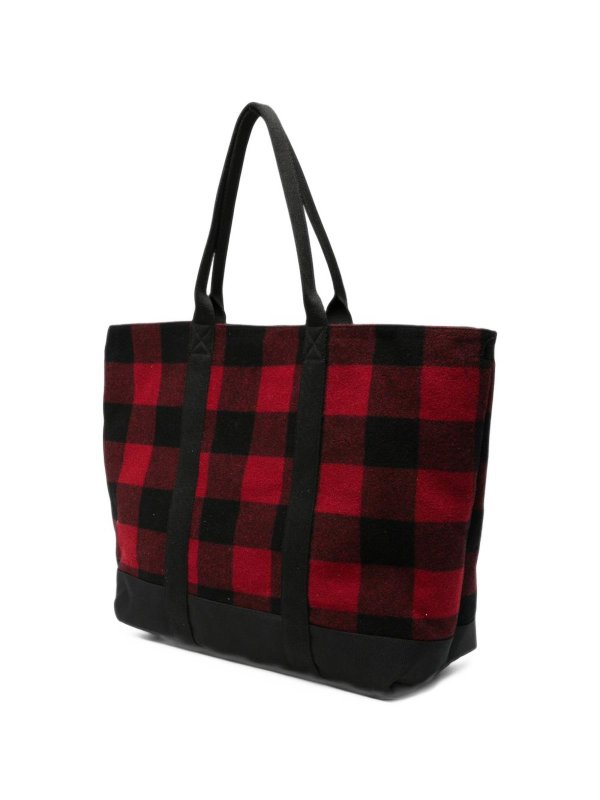 トートバッグ - 赤 shop online: WOOLRICH