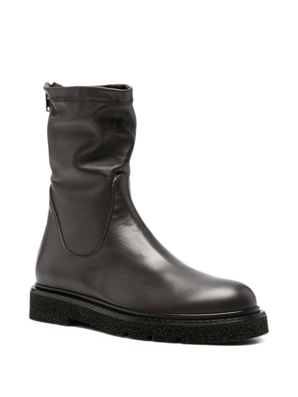 アンクルブーツ - 黒 shop online: GUGLIELMO ROTTA