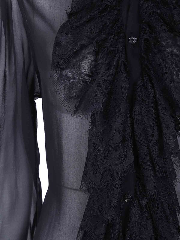 The Best Shops ANN DEMEULEMEESTER: Hemden - Hemd - Schwarz