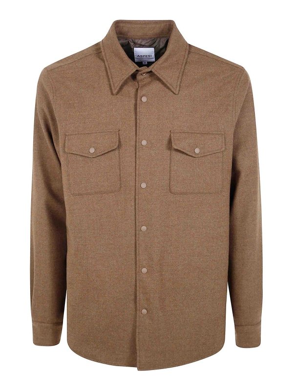 ASPESI: camicie - Camicia Doppia