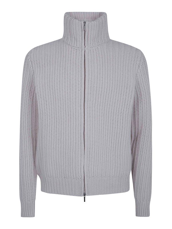 BARBA: Pull col rond - Pull Col Rond - Gris