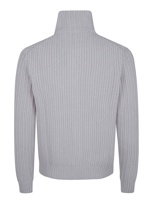 BARBA: Pull col rond online - Pull Col Rond - Gris