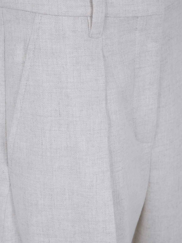 The Best Shops BRUNELLO CUCINELLI: カジュアルトラウザー - カジュアルパンツ - 白