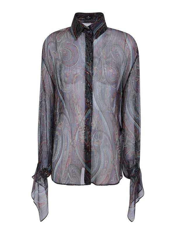 ETRO: Camisas - Camisa - Verde