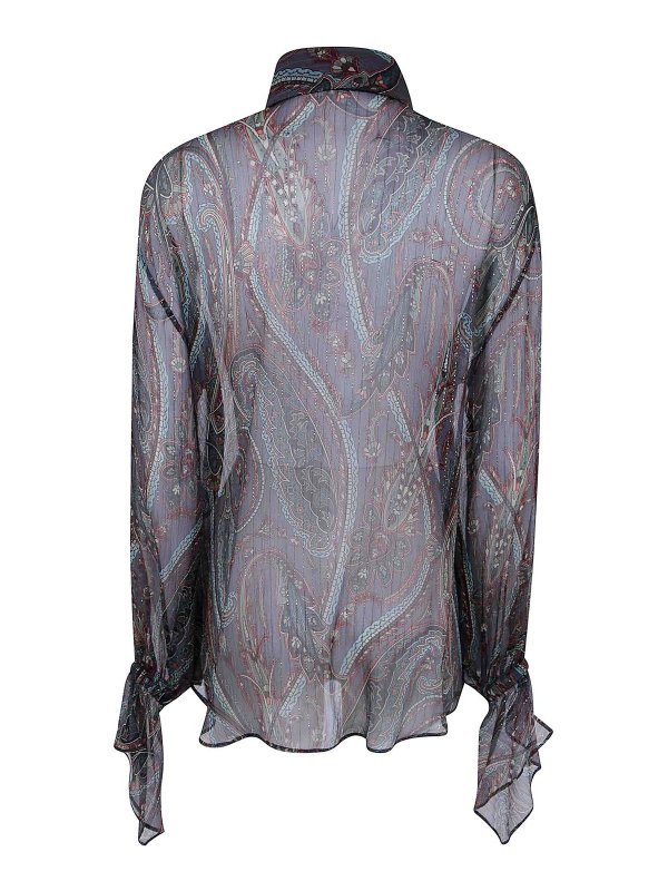 ETRO: Camisas online - Camisa - Verde