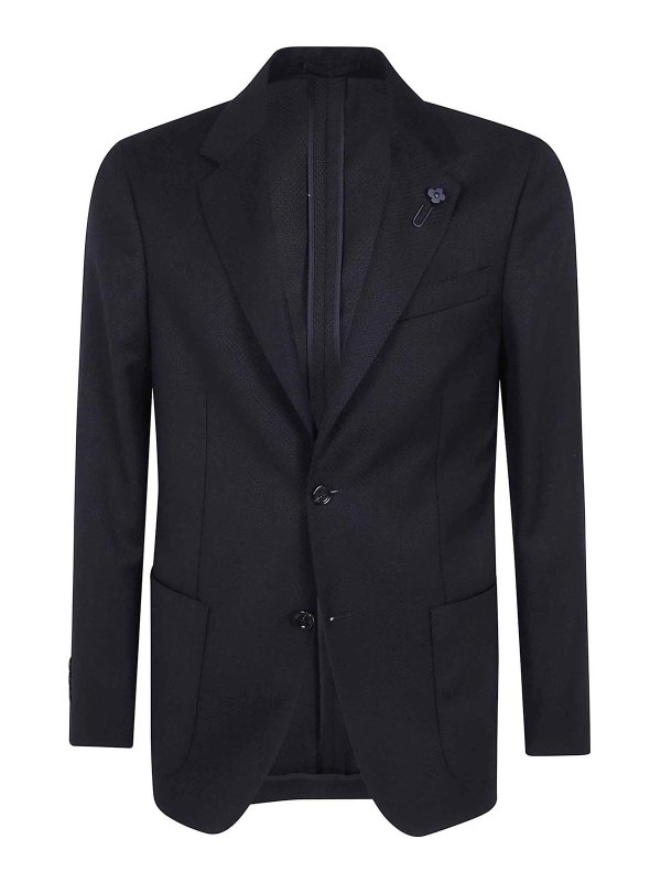 LARDINI: Blazer - Blazer - Grau