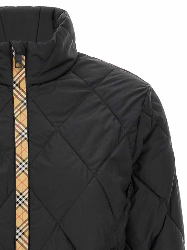 The Best Shops BURBERRY: casual jackets - Black Bramford Technical Jacket