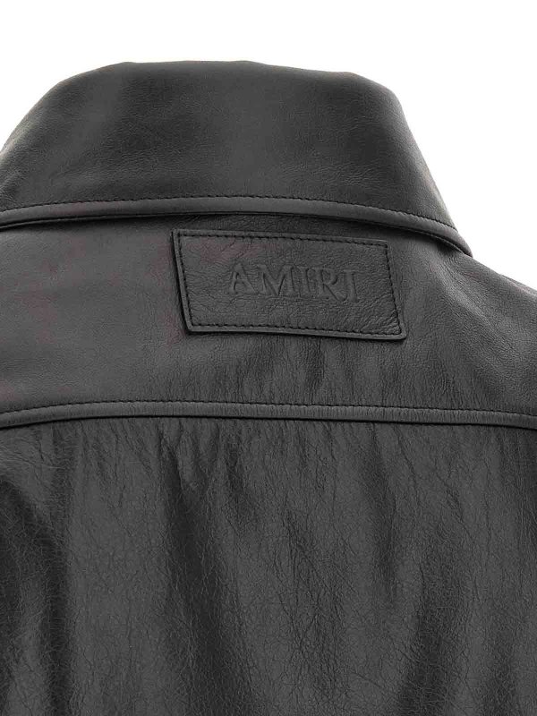 AMIRI buy online レザージャケット - 黒