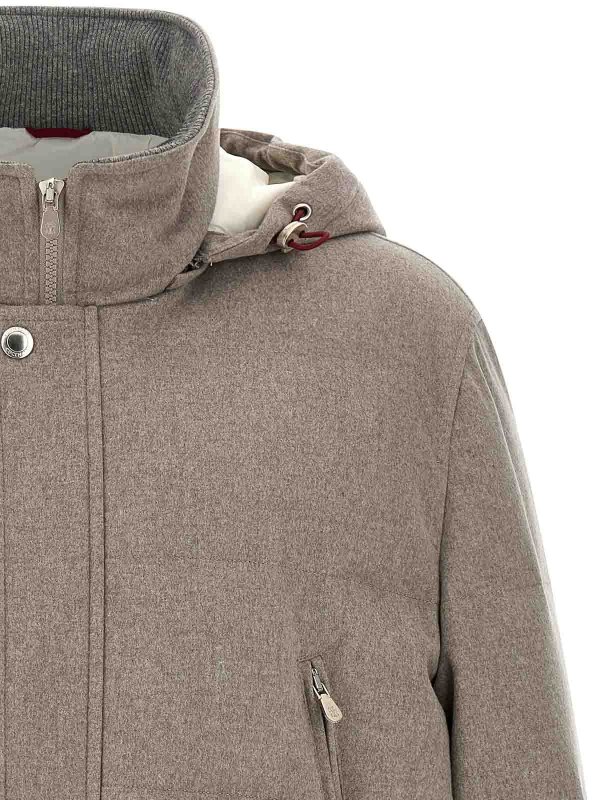 Parka - Beige shop online: BRUNELLO CUCINELLI