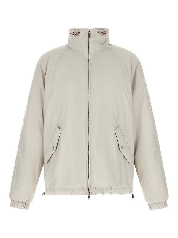 BRUNELLO CUCINELLI: カジュアルジャケット - カジュアルジャケット - 白