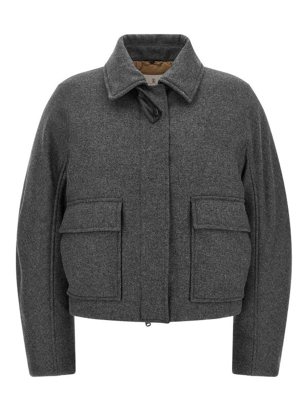BRUNELLO CUCINELLI: カジュアルジャケット online - カジュアルジャケット - グレー