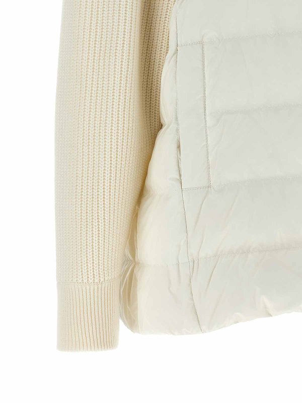 Shiny Zipper Pull - Blanco shop online: BRUNELLO CUCINELLI