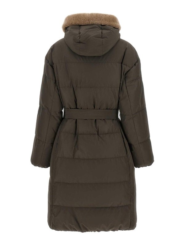 BRUNELLO CUCINELLI: ダウン・ハイテクジャケット online - ダウンジャケット - 緑