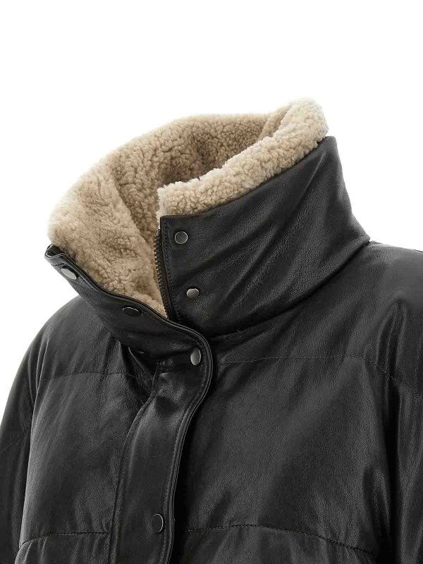 レザージャケット - Monile shop online: BRUNELLO CUCINELLI