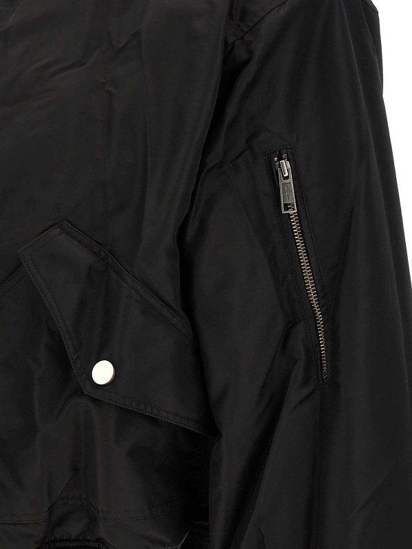 ボンバージャケット - 黒 shop online: ENTIRE STUDIOS
