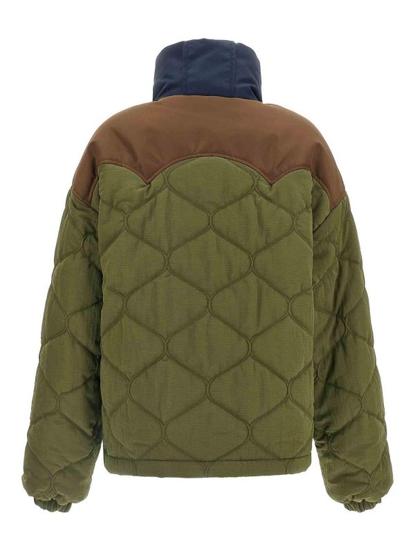 MARBELL: padded jackets online - Green Kate Puffer Jacket