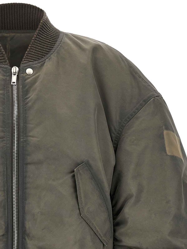 The Best Shops RICK OWENS: ボンバージャケット - ボンバージャケット - Secchia Flight