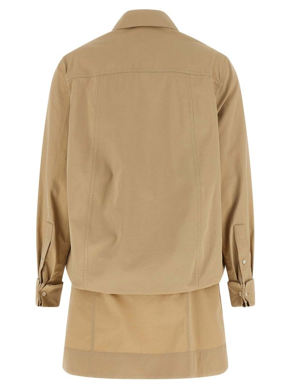 The Best Shops LOEWE: ニーレングスドレス - 膝丈ドレス - Double L