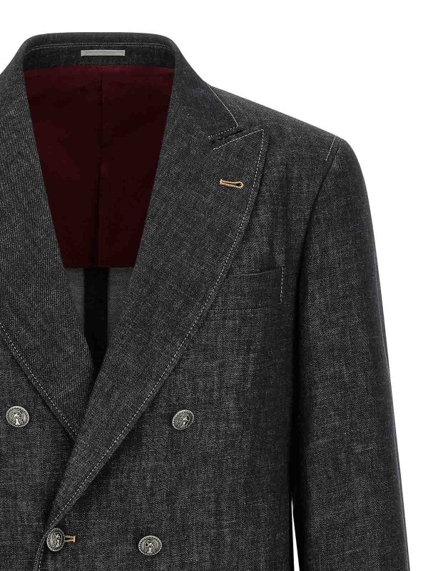 The Best Shops BRUNELLO CUCINELLI: ブレザー - ブレザー - ブルー