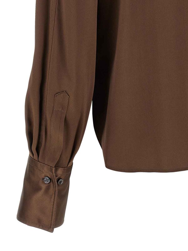 Hemd - Braun shop online: BRUNELLO CUCINELLI