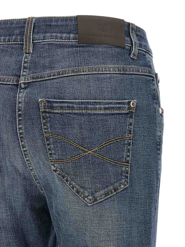 ストレートジーンズ - Monile shop online: BRUNELLO CUCINELLI