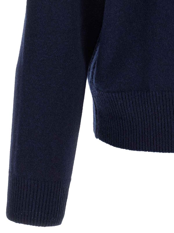 Rundhalspullover - Blau shop online: LARMERI STUDIO
