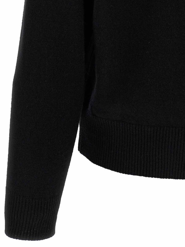クルーネック - 黒 shop online: LARMERI STUDIO