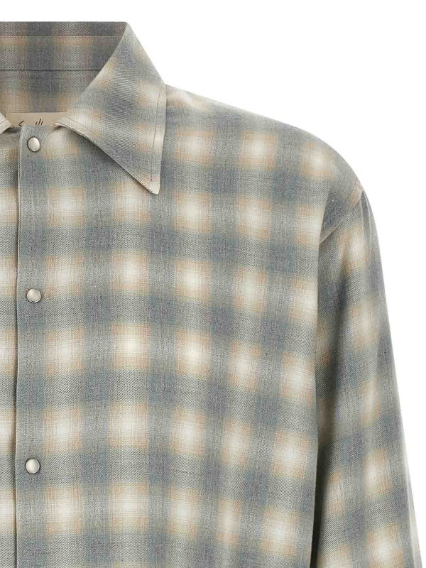 The Best Shops SECOND/LAYER: Hemden - Hemd - Grau
