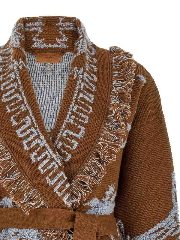 The Best Shops ALANUI: Cardigans - Cardigan - Braun