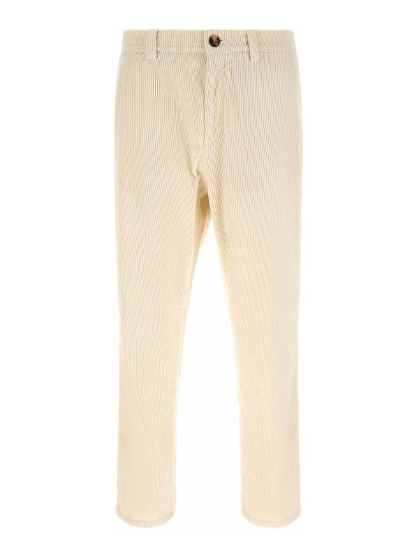 BRUNELLO CUCINELLI: カジュアルトラウザー - カジュアルパンツ - ベージュ
