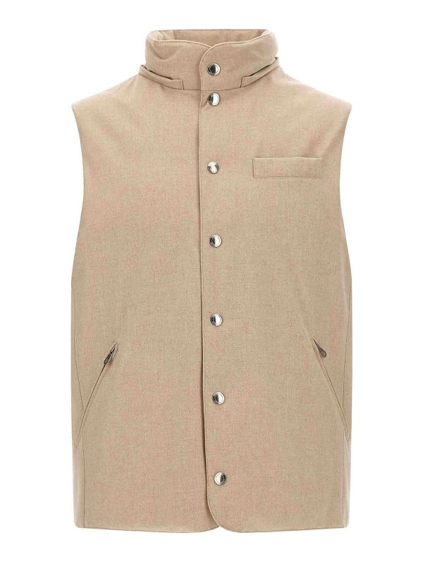 BRUNELLO CUCINELLI: ベスト online - ベスト - ベージュ