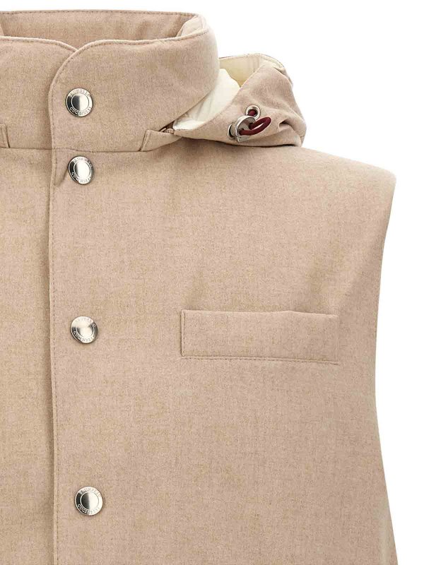 ベスト - ベージュ shop online: BRUNELLO CUCINELLI