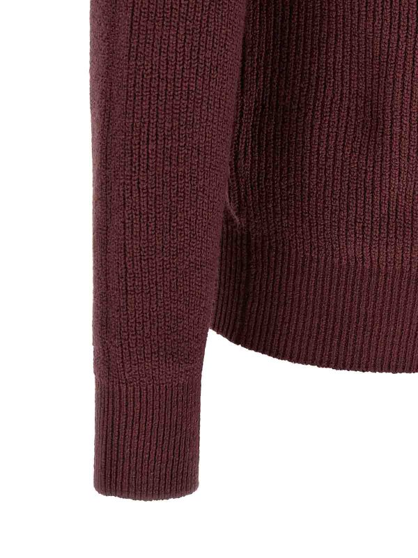 カーディガン - ダークレッド shop online: BRUNELLO CUCINELLI