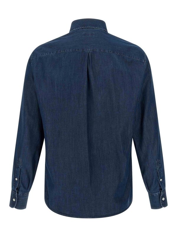 BRUNELLO CUCINELLI: Hemden online - Hemd - Blau