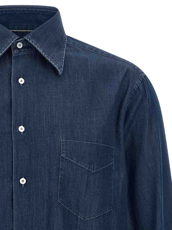 The Best Shops BRUNELLO CUCINELLI: Hemden - Hemd - Blau