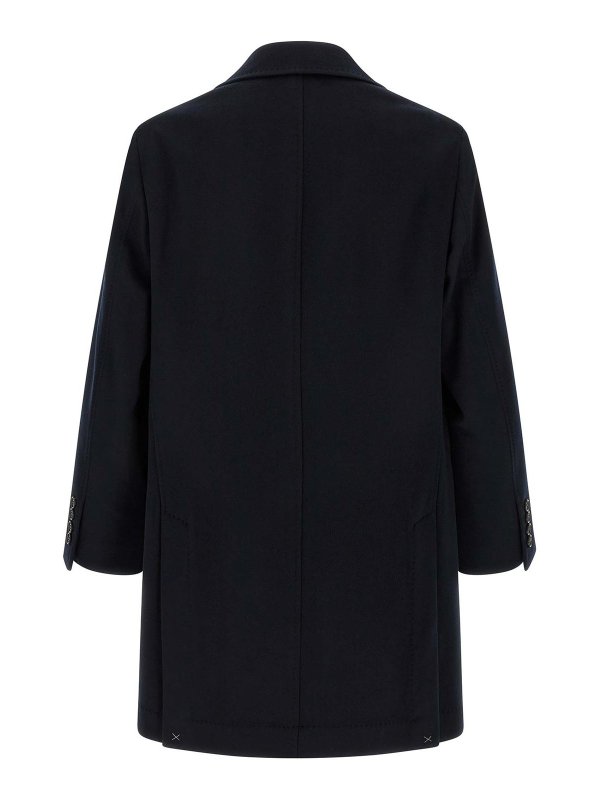 BRUNELLO CUCINELLI: トレンチコート online - トレンチコート - ブルー