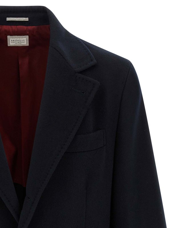 The Best Shops BRUNELLO CUCINELLI: トレンチコート - トレンチコート - ブルー
