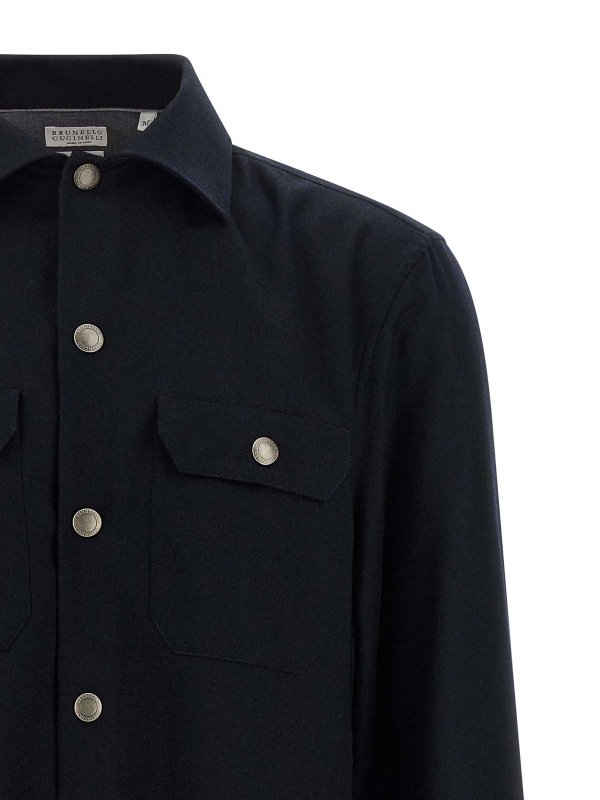 The Best Shops BRUNELLO CUCINELLI: カジュアルジャケット - カジュアルジャケット - ブルー