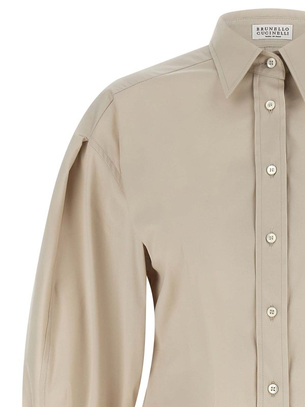 The Best Shops BRUNELLO CUCINELLI: Hemden - Hemd - Beige
