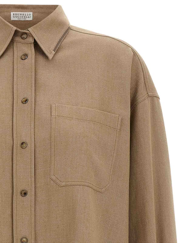 The Best Shops BRUNELLO CUCINELLI: シャツ - シャツ - Sparkling