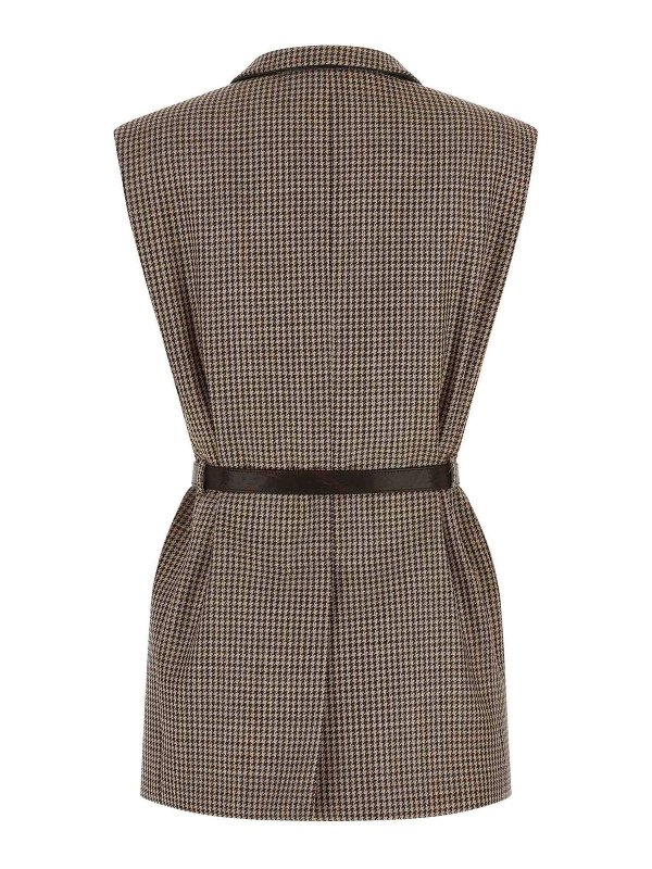 BRUNELLO CUCINELLI: Chalecos online - Chaleco - Beis