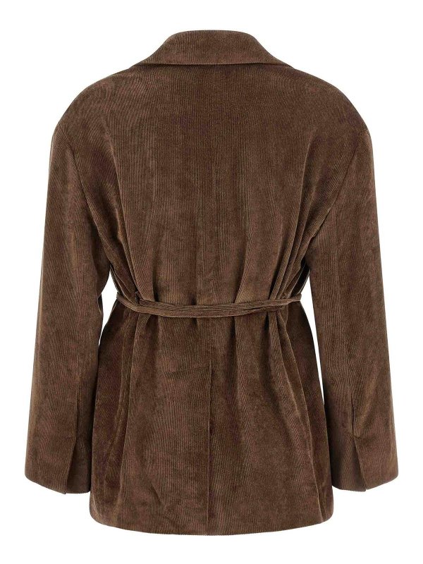 BRUNELLO CUCINELLI: ブレザー online - ブレザー - ブラウン