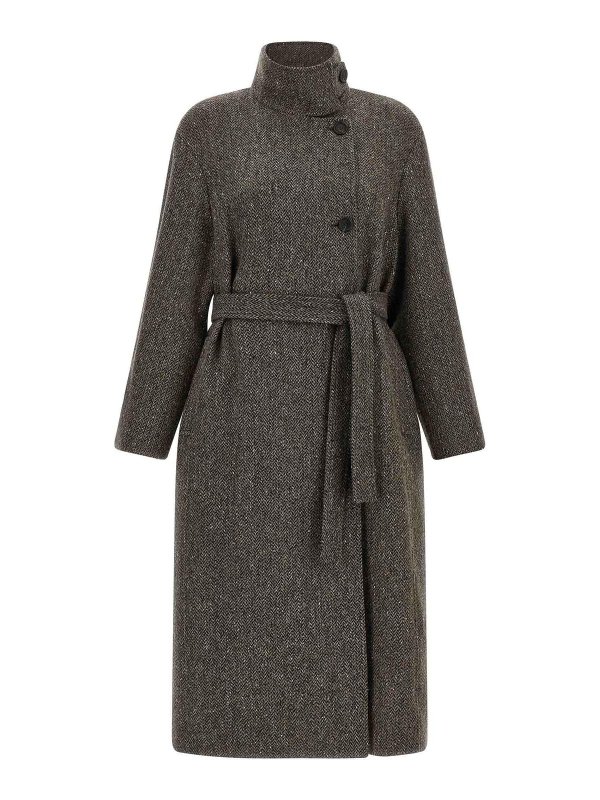 BRUNELLO CUCINELLI: トレンチコート - トレンチコート - Sparkling
