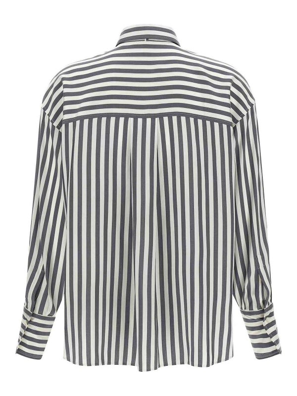 BRUNELLO CUCINELLI: シャツ online - シャツ - グレー