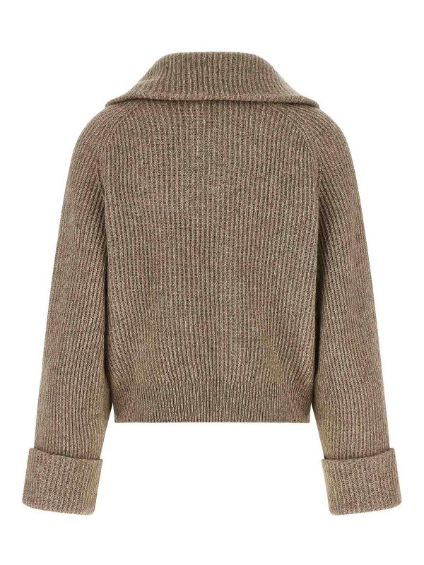 BRUNELLO CUCINELLI: カーディガン online - カーディガン - ベージュ