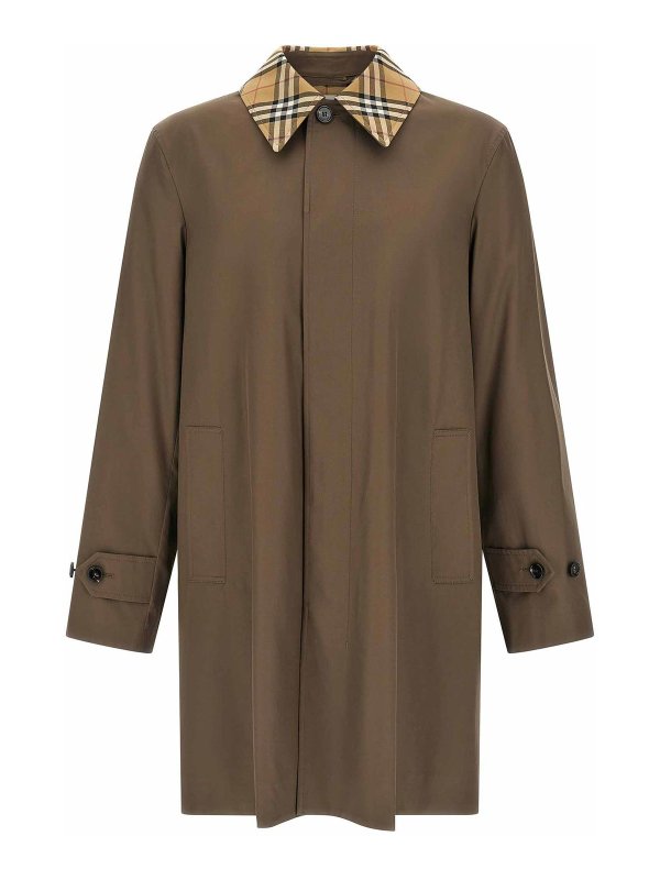 BURBERRY: cappotti lunghi - Cappotto marrone del Tottenham