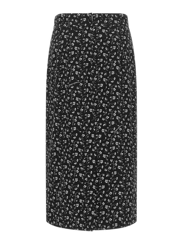 DOLCE & GABBANA: ニーレングススカート＆ミディ丈 online - 膝丈/ミディスカート - 白